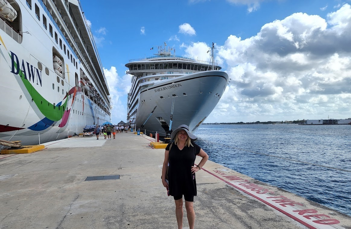 Laura Stein, Seabourn Ovation Cruise, San Miguel de Cozumel, Quintana Roo, Mexico