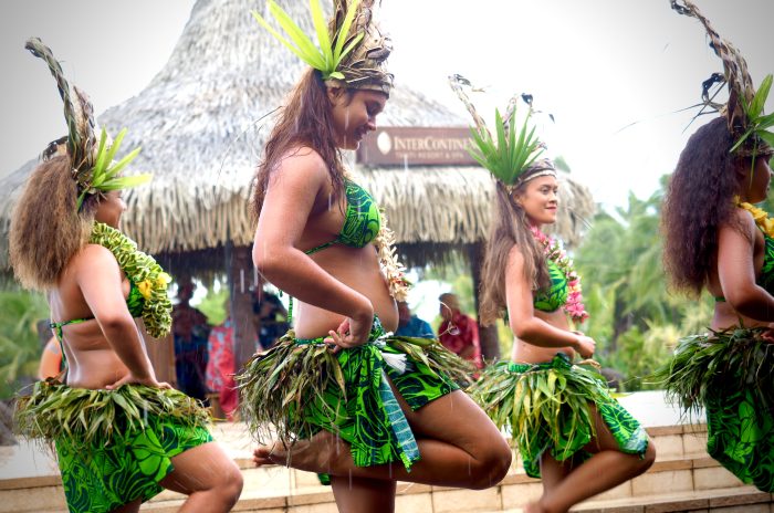 Hula Dancers, Tahiti