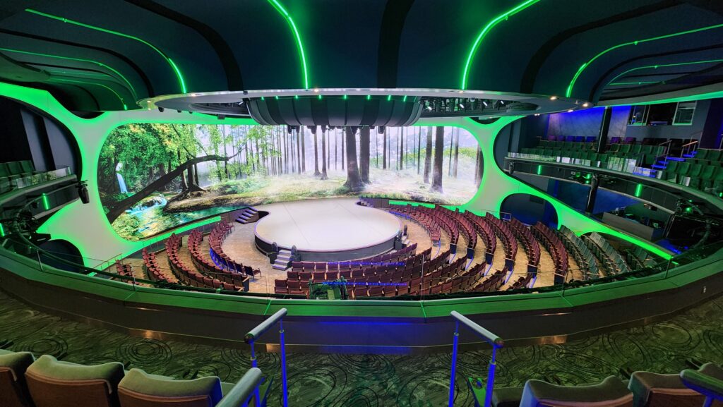 Celebrity Cruises, Xcel, The Theatre