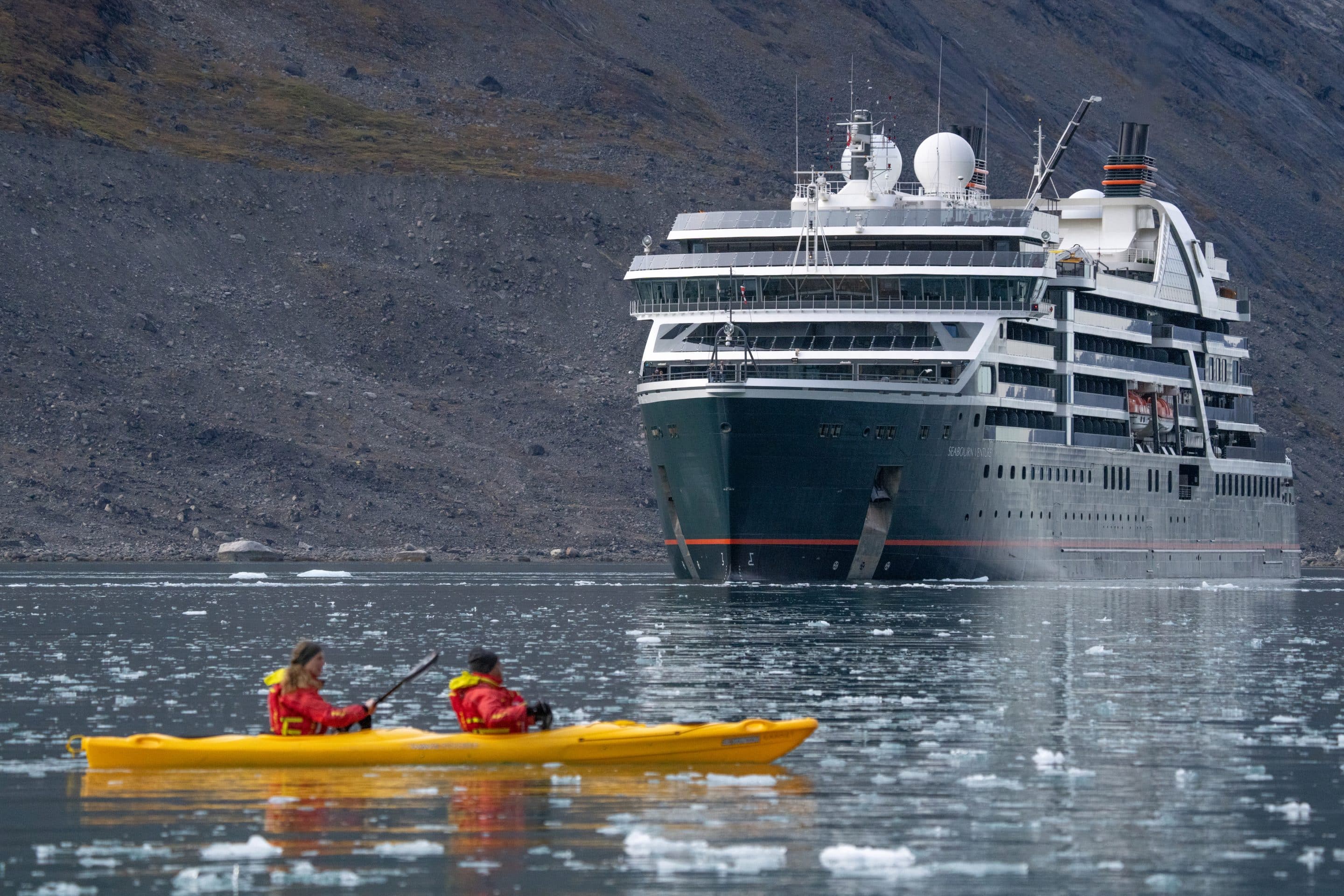Seabourn Venture, Expedition Cruise, Eternity Fjord, Greenland
