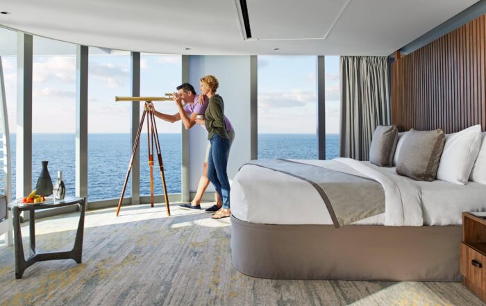 Celebrity Flora Penthouse Suite luxury accommodation Galapagos