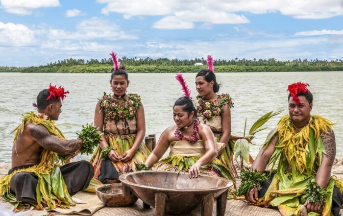 Kava Ceremony Tonga South Pacific Island