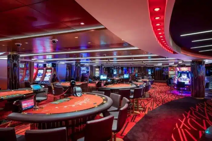 MSC Cruises modern ship interior and amenities