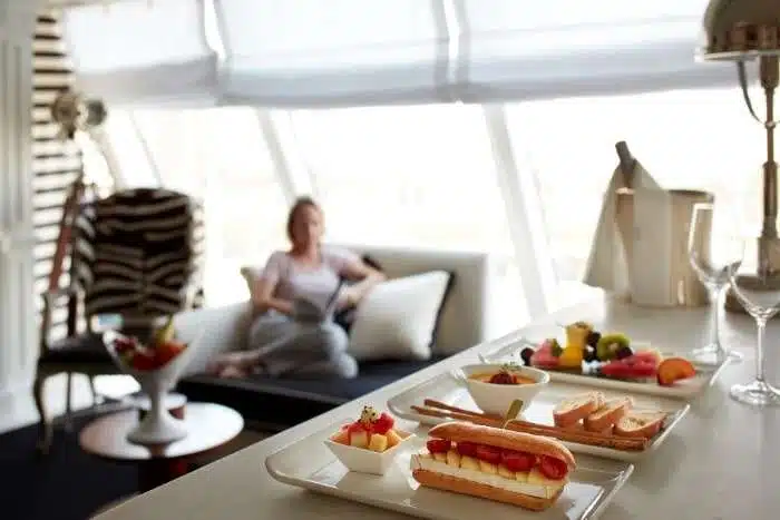 Oceania Cruises Owner Suite room service