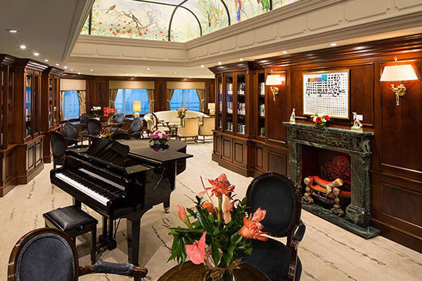 Azamara The Drawing Room elegant lounge