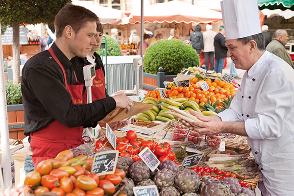Uniworld France farm-to-table market experience