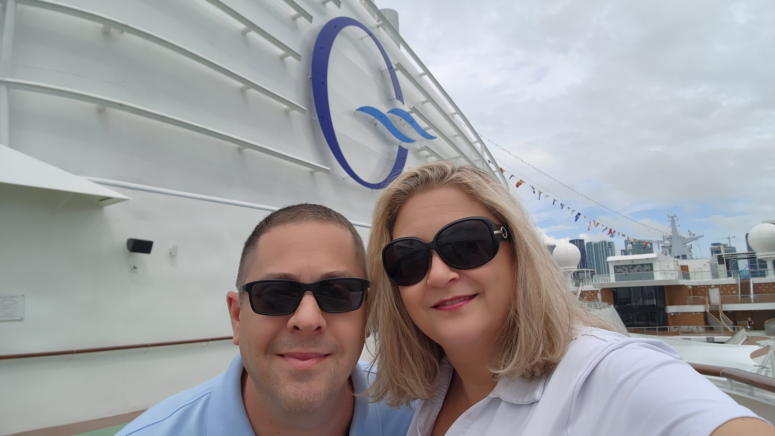 20231014_124856 Scenic Eclipse II — Laura and Scott on board